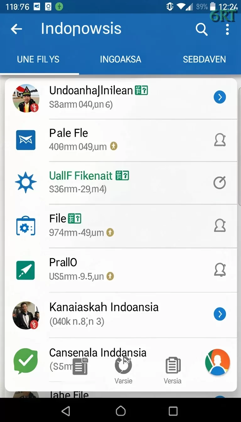 Cuplikan layar ID678 — aktivitas
