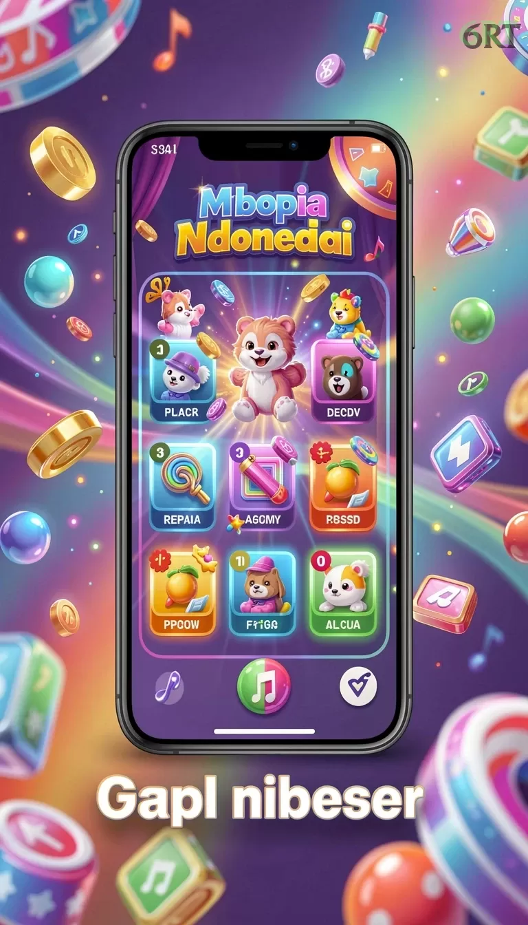 Cuplikan layar YY123 — menu navigasi