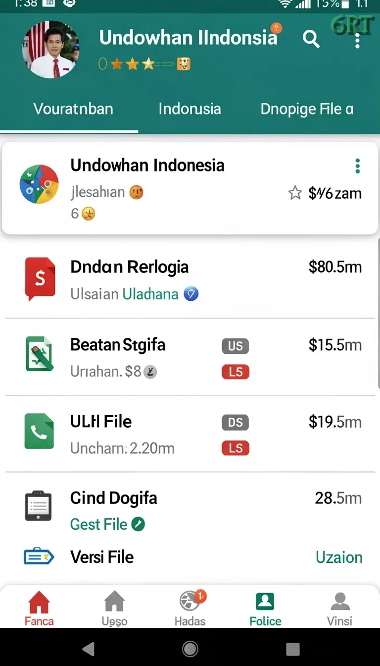 Cuplikan layar DEWAJITU — halaman utama