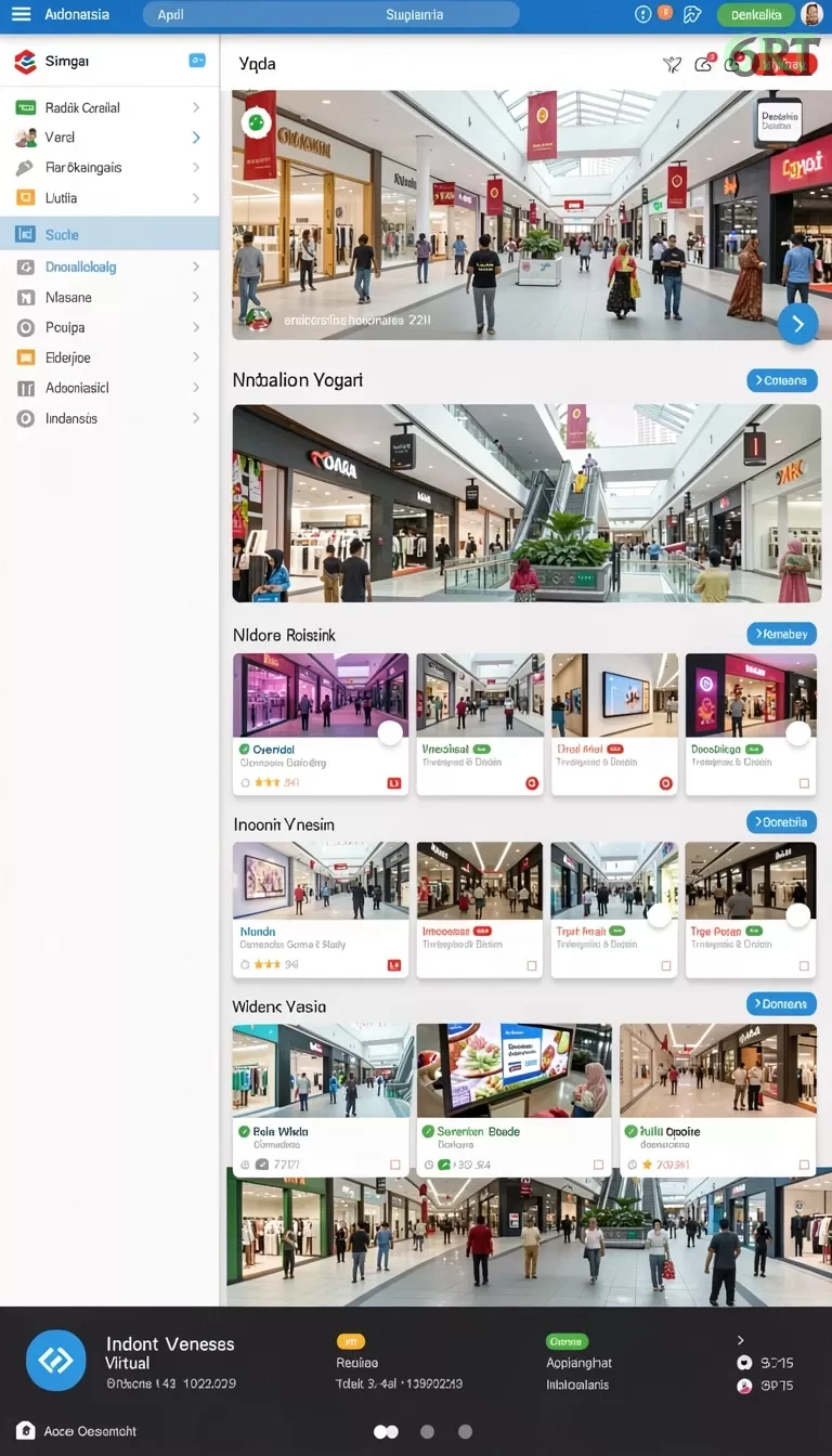 Cuplikan layar DEWAJITU — menu navigasi